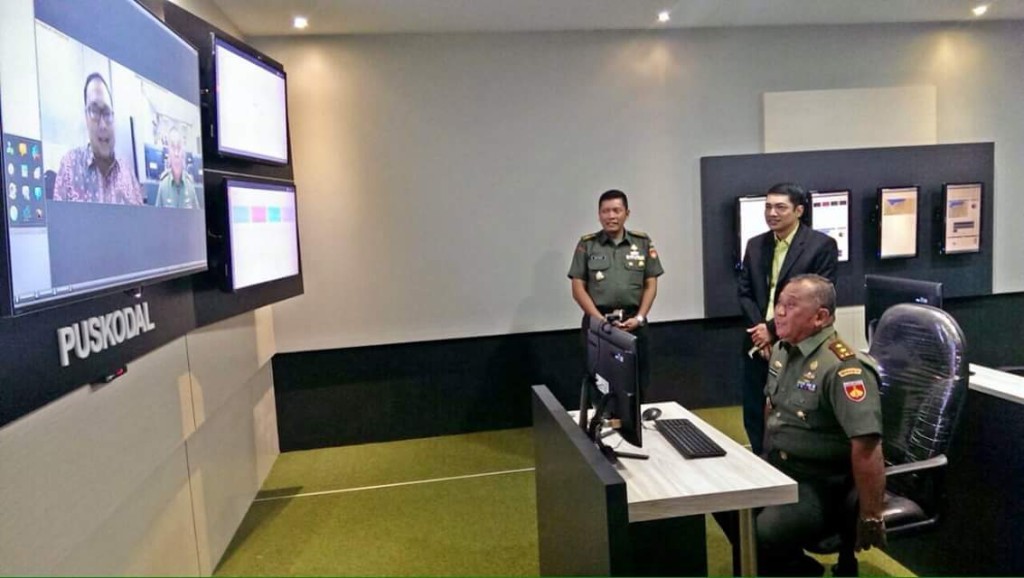 Vmeet-Pro dipilih oleh Mabes TNI Cilangkap untuk mendukung video conference dengan jaringan VPN IP Telkom | Kodam 4-1